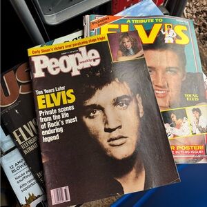 Vintage Elvis Magazine Collection
